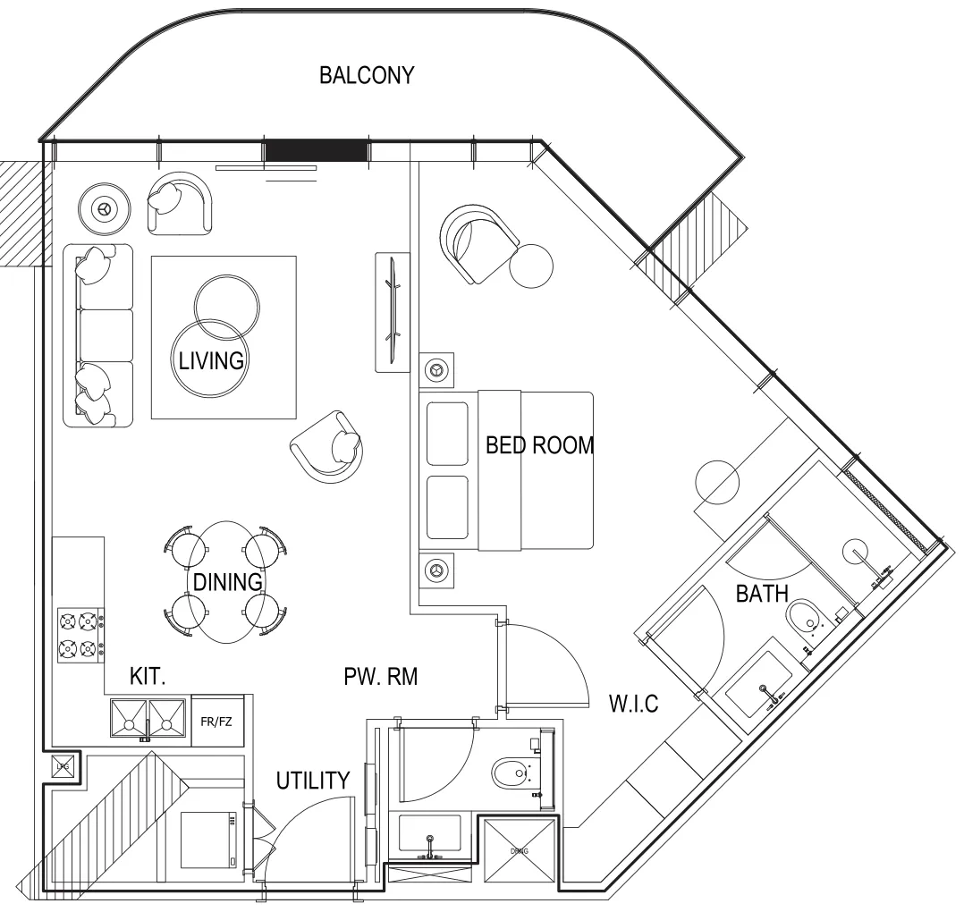 Prestige One Developments Parkway by Prestige One floor plan