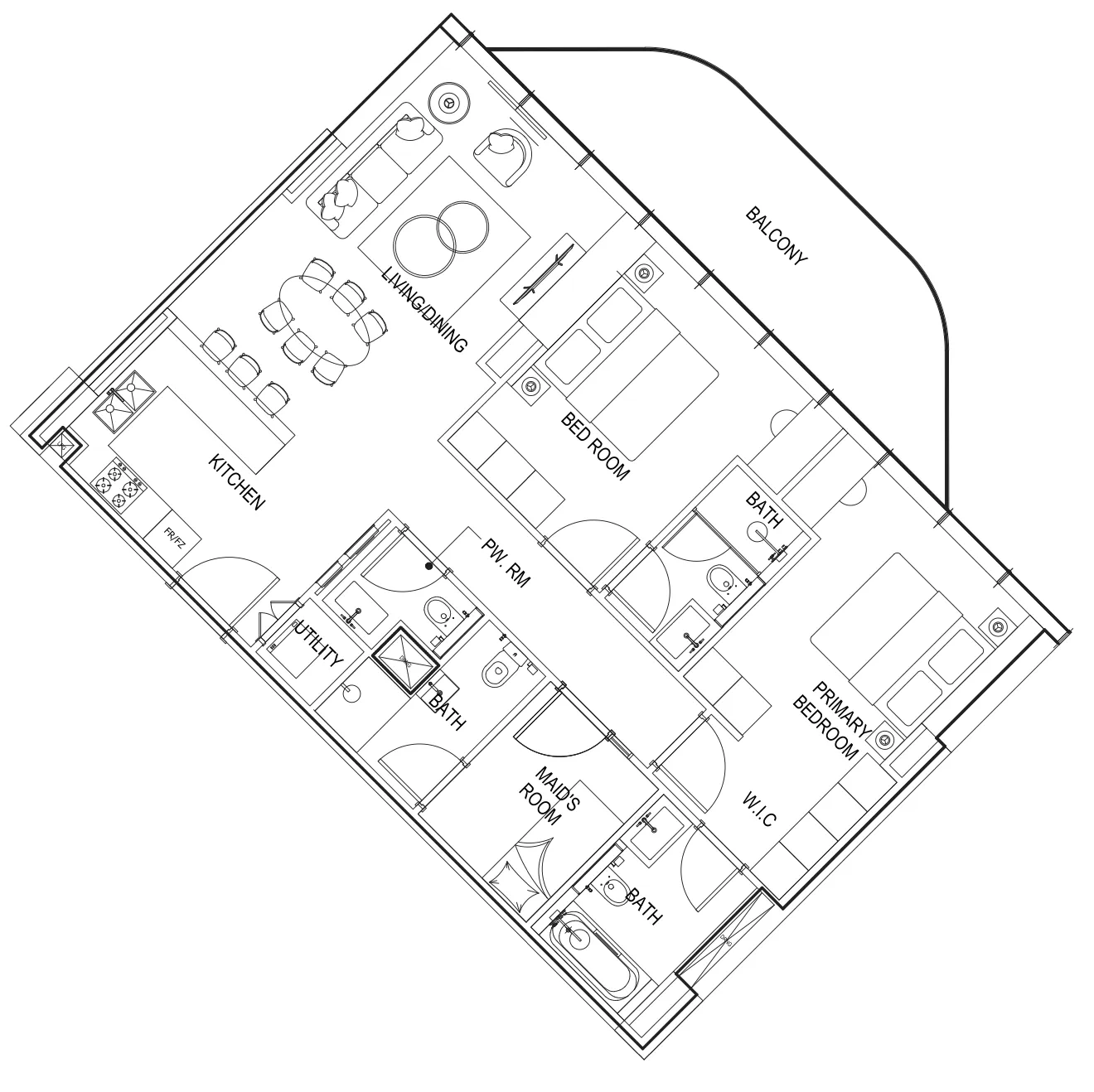Prestige One Developments Parkway by Prestige One floor plan