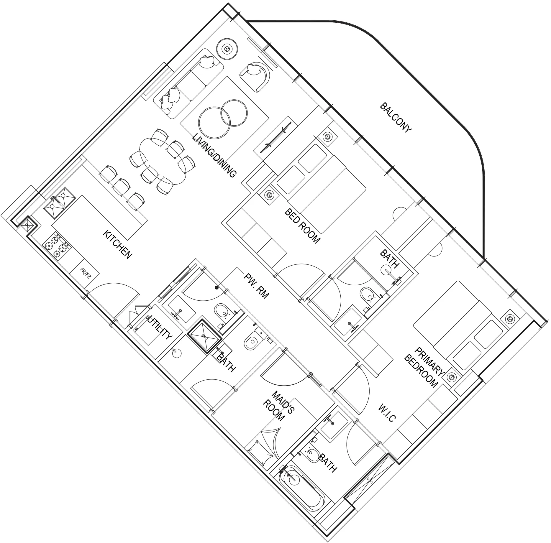 Prestige One Developments Parkway by Prestige One floor plan