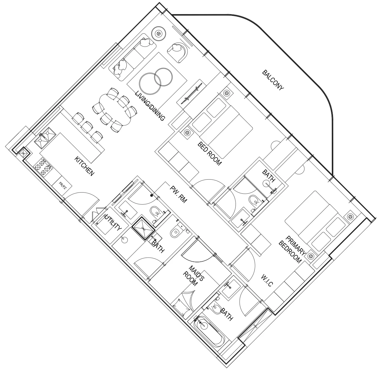 Prestige One Developments Parkway by Prestige One floor plan