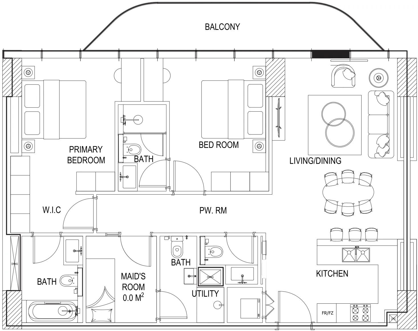Prestige One Developments Parkway by Prestige One floor plan