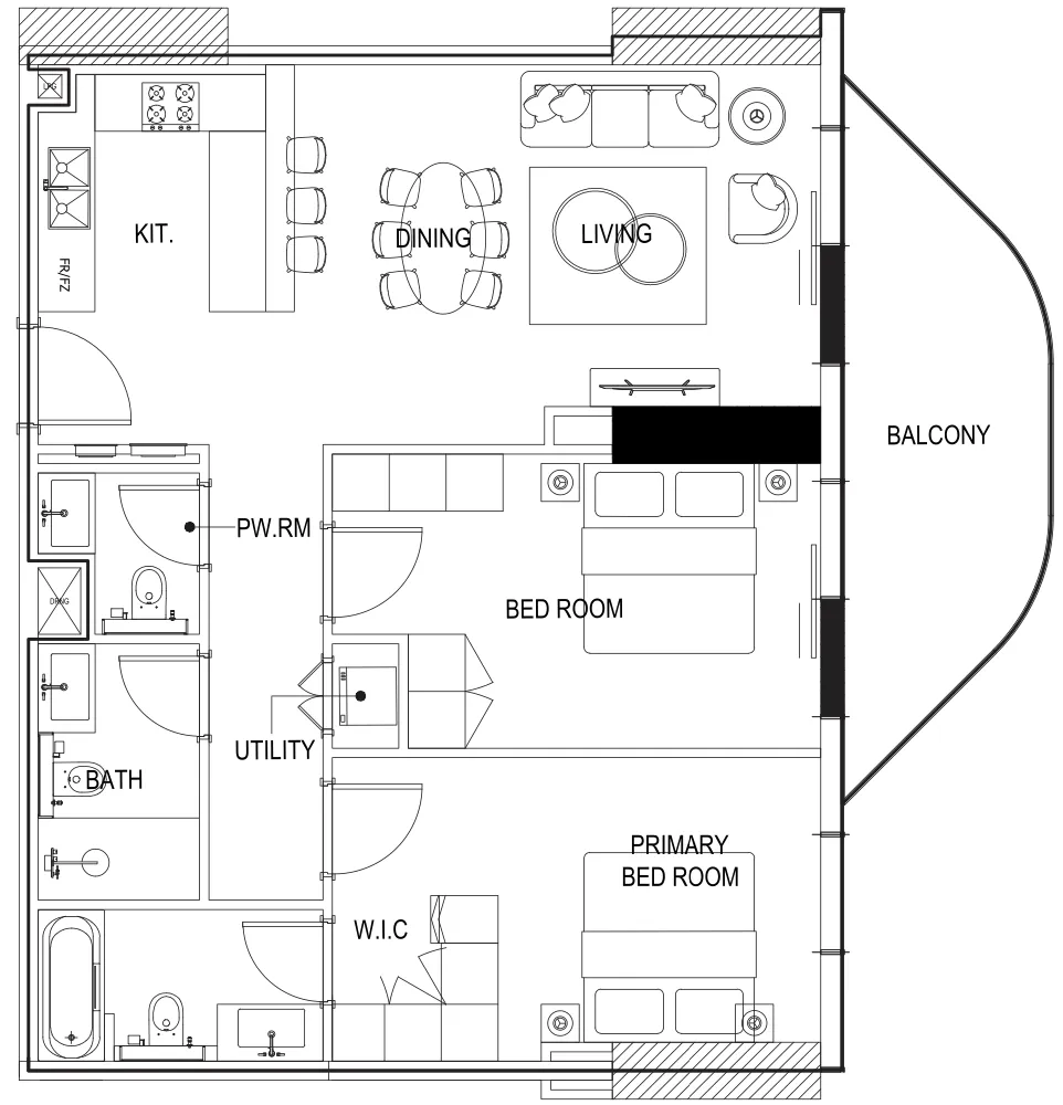 Prestige One Developments Parkway by Prestige One floor plan