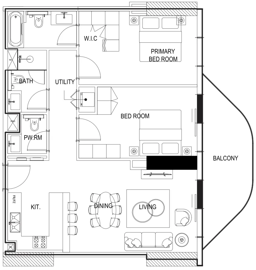 Prestige One Developments Parkway by Prestige One floor plan