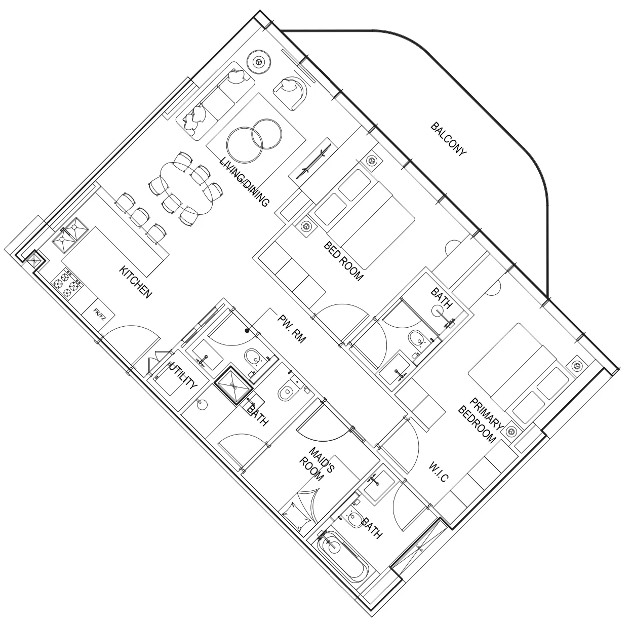 Prestige One Developments Parkway by Prestige One floor plan