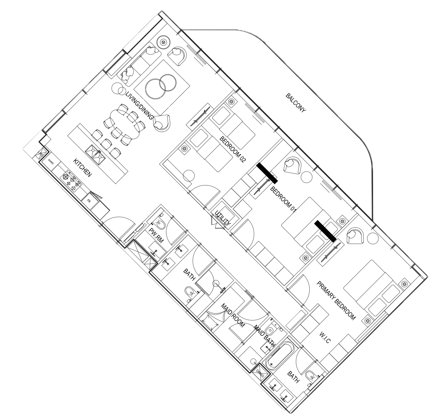 Prestige One Developments Parkway by Prestige One floor plan