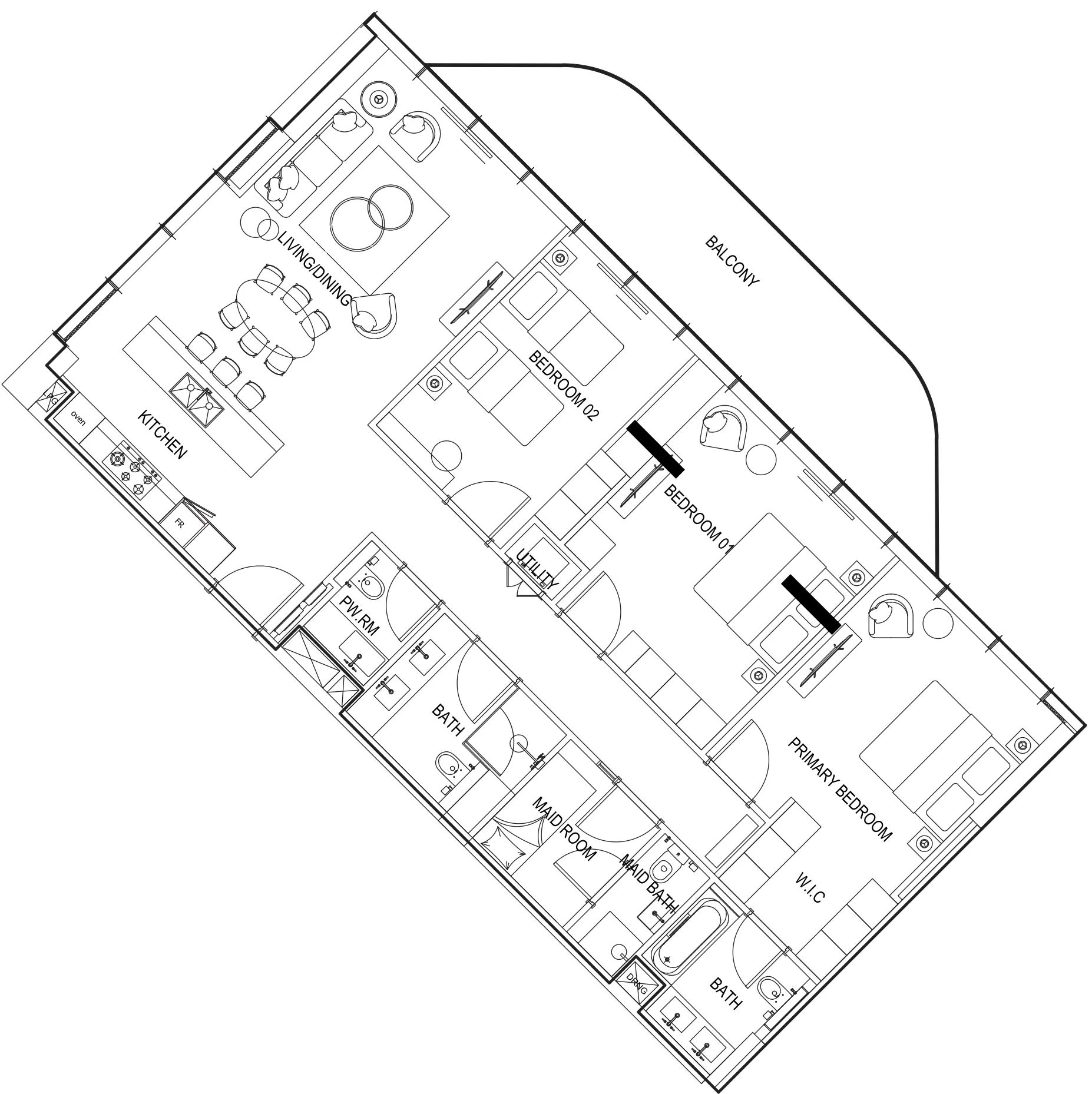 Prestige One Developments Parkway by Prestige One floor plan