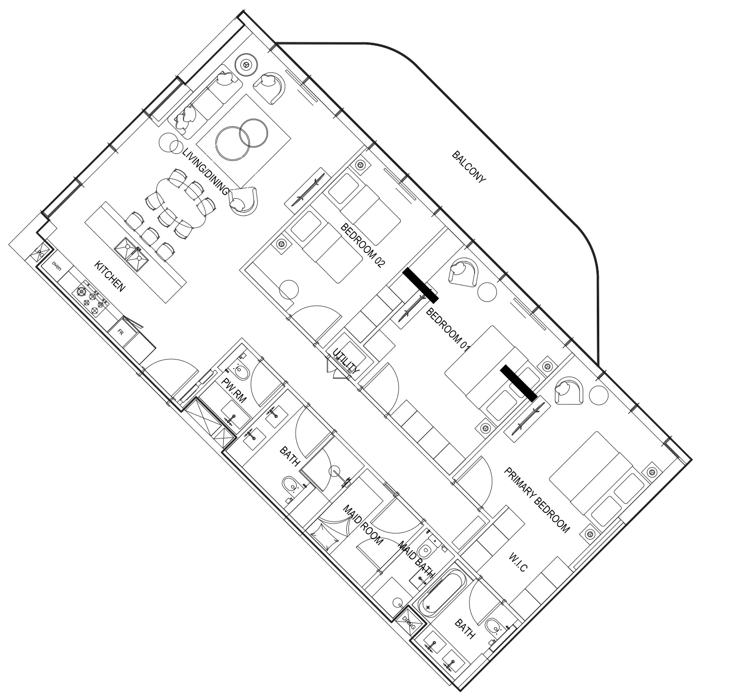 Prestige One Developments Parkway by Prestige One floor plan