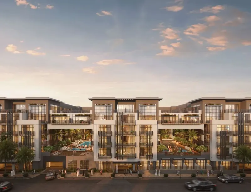 Exterior at Parkwood Residences in JVC (Jumeirah Village Circle) Dubai