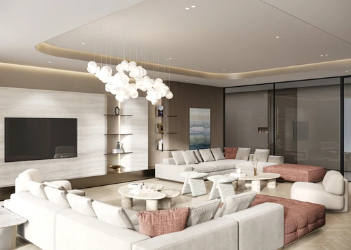 Party Lounge amenity image at Divine Al Barari