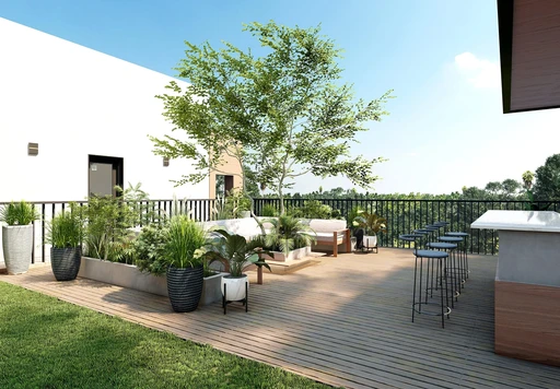 Party Terrace amenity image at Park Lane 2 by Heilbronn