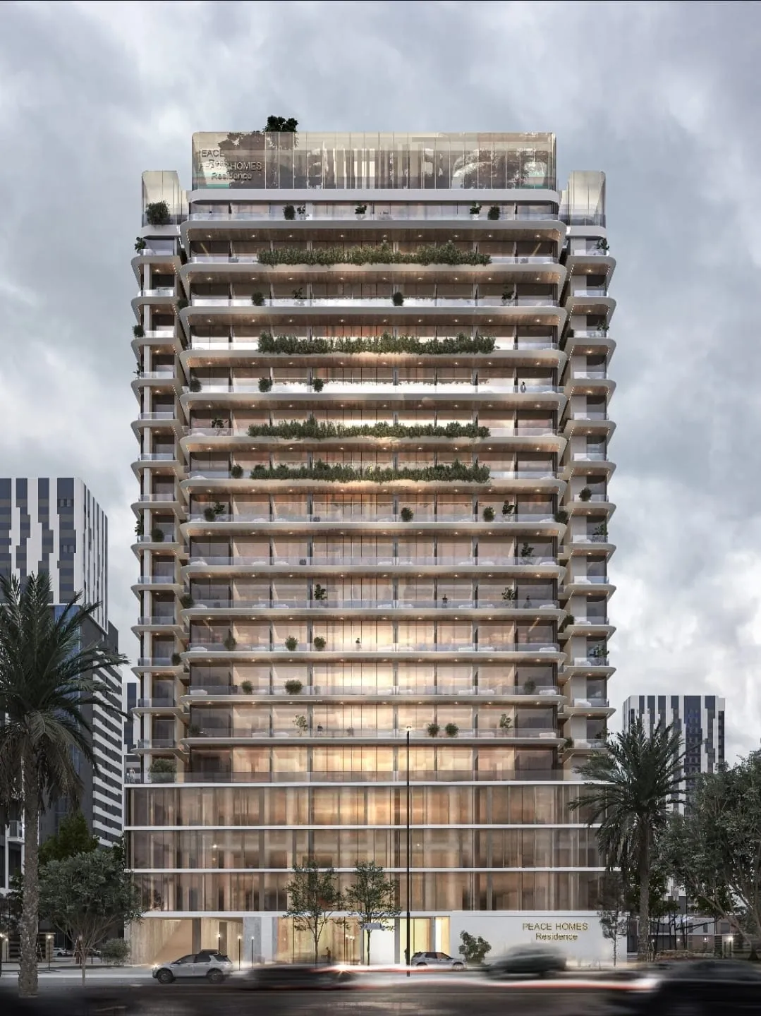 Exterior at Peace Avenue in Jebel Ali Freezone Extension Dubai