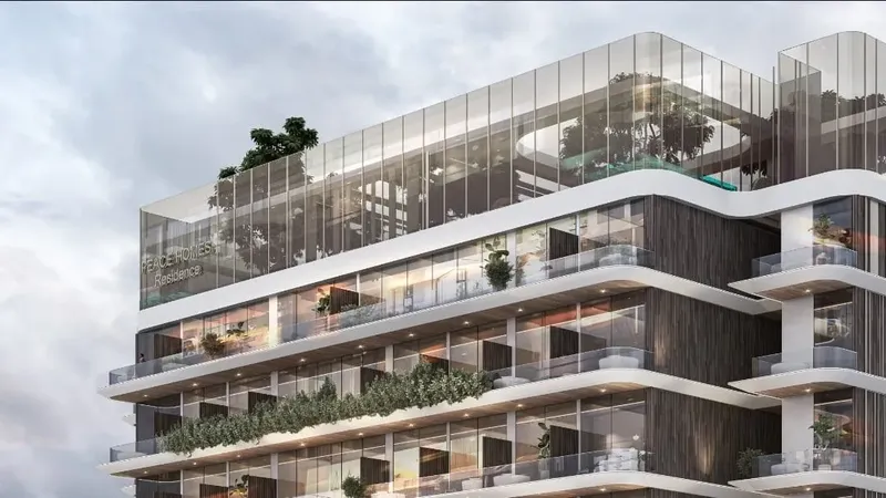 Exterior at Peace Avenue in Jebel Ali Freezone Extension Dubai