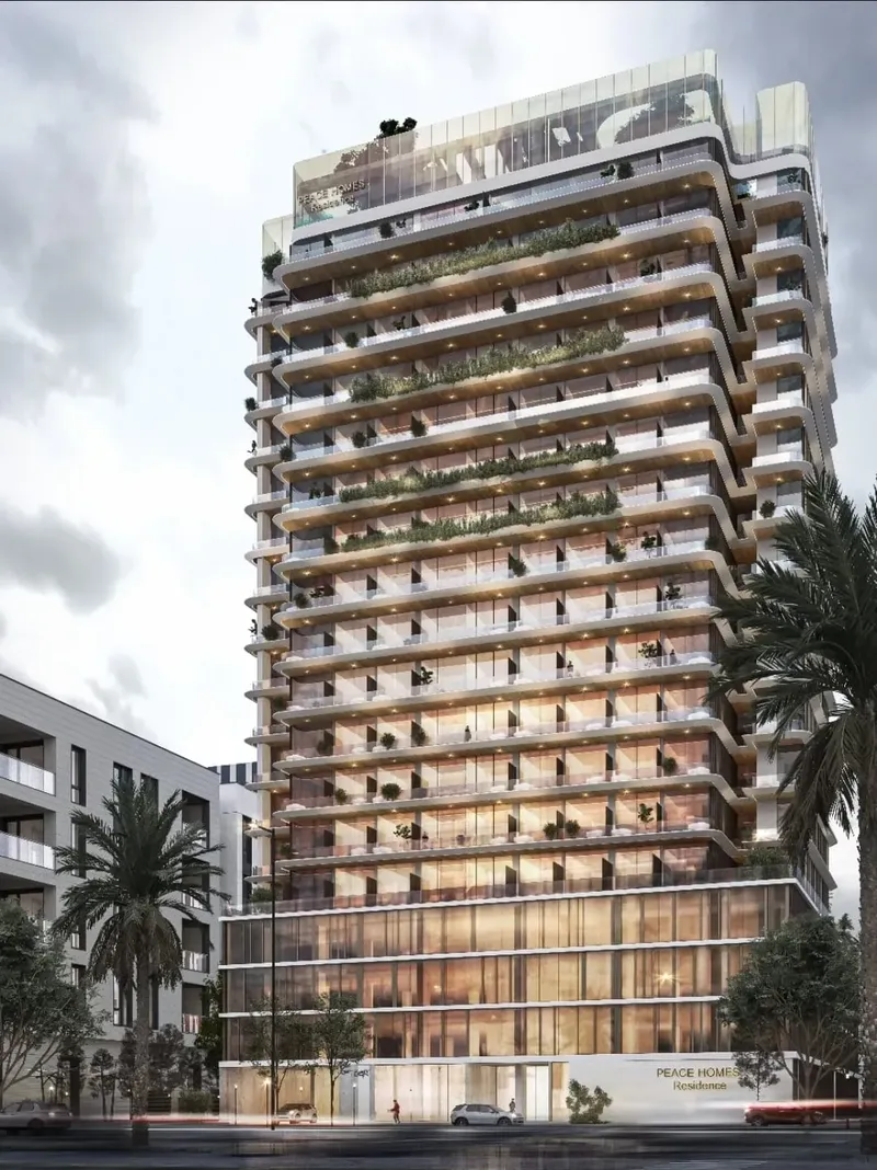 Exterior at Peace Avenue in Jebel Ali Freezone Extension Dubai