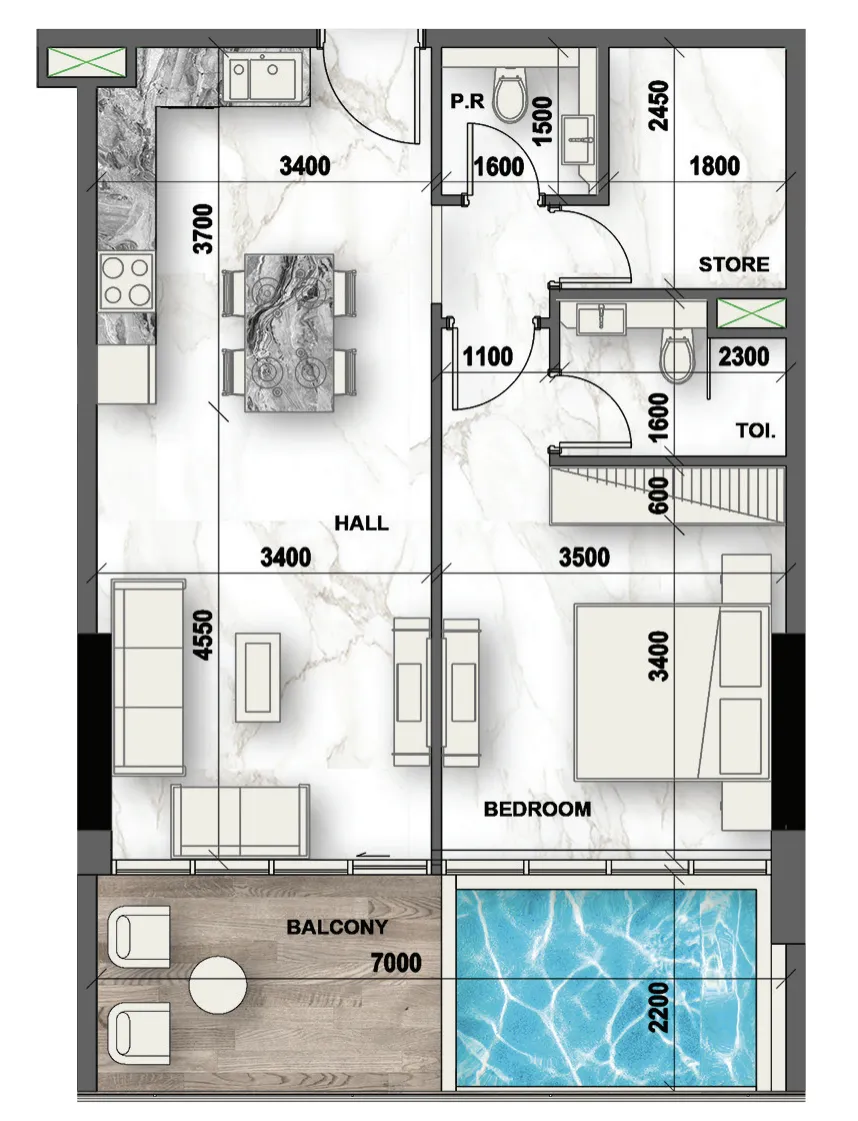 Peace Homes Development Peace Lagoons floor plan