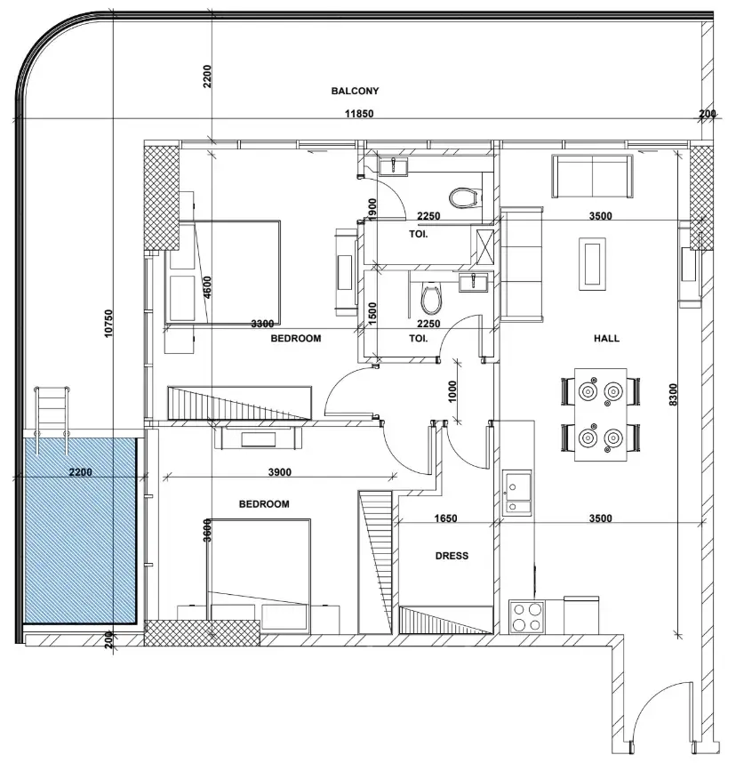 Peace Homes Development Peace Lagoons 2 floor plan