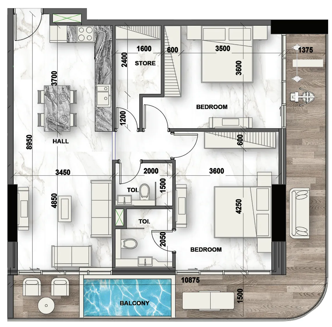Peace Homes Development Peace Lagoons floor plan