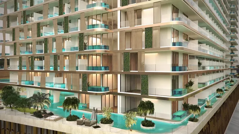 Exterior at Peace Lagoons in Dubailand Residence Complex Dubai