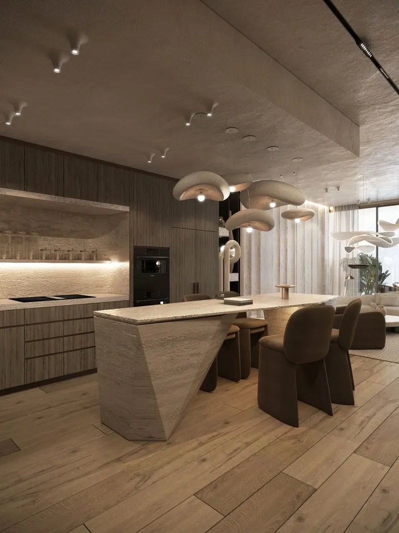 Interior at Peace Lagoons in Dubailand Residence Complex Dubai