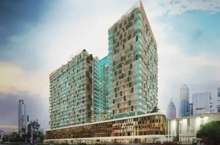 Exterior at Peace Lagoons in Dubailand Residence Complex Dubai