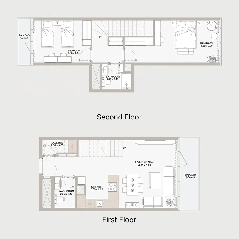 Reportage Properties Perla 1 at the Bay floor plan