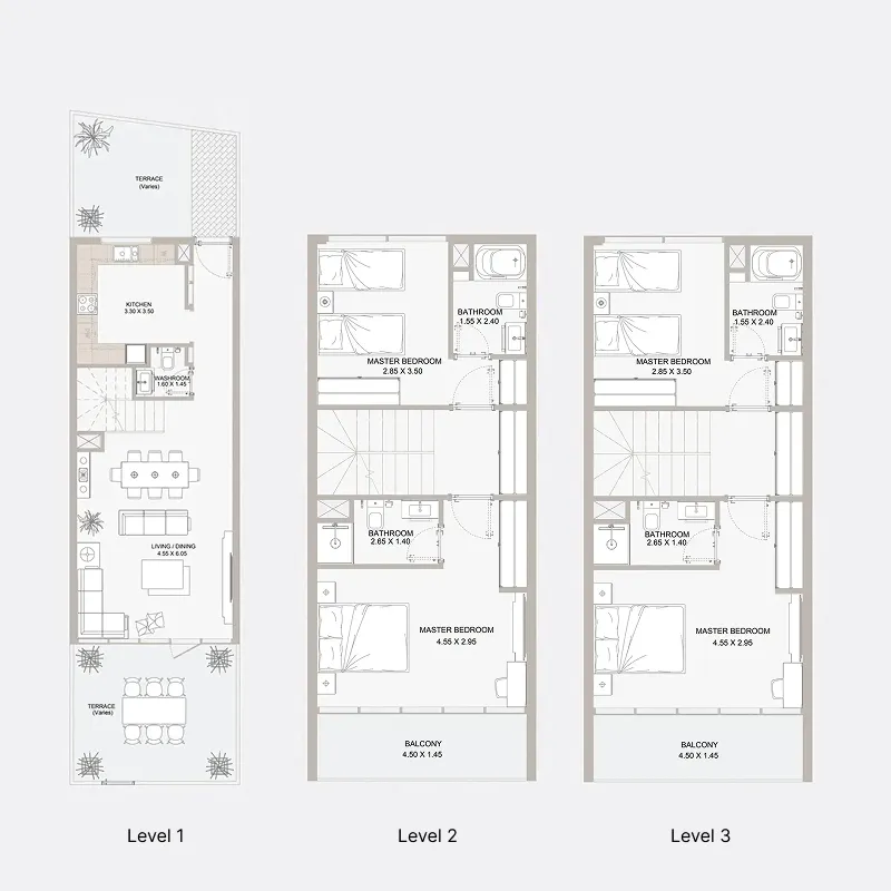 Reportage Properties Perla 1 at the Bay floor plan