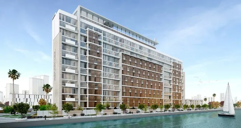 Exterior at Perla 1 at the Bay in Yas Island Abu Dhabi
