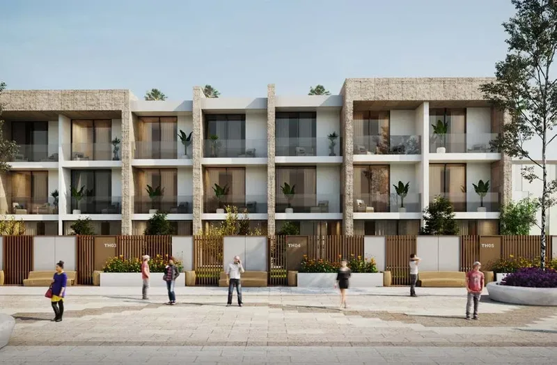 Exterior at Perla 1 at the Bay in Yas Island Abu Dhabi