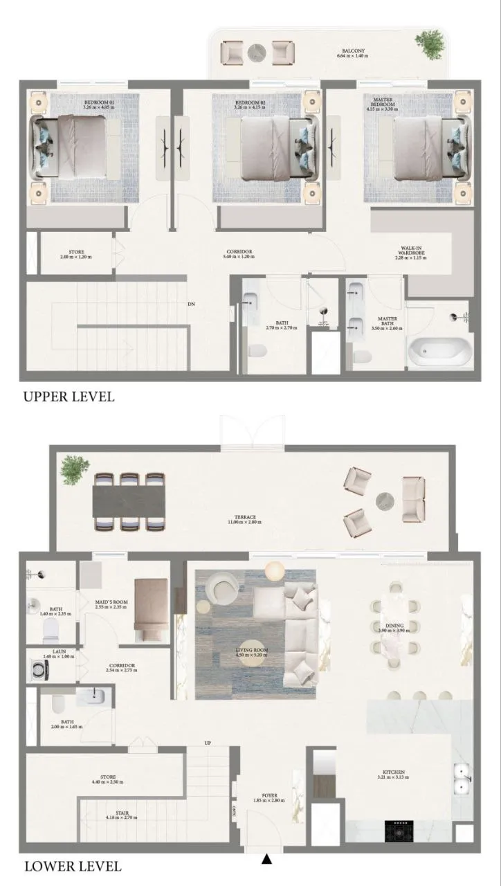 Emaar Pier Point floor plan