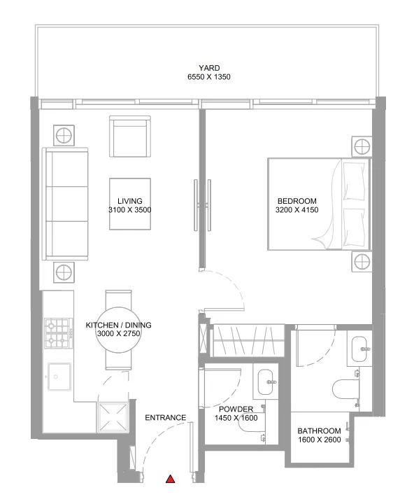 Sobha Pierside Marina Residences floor plan