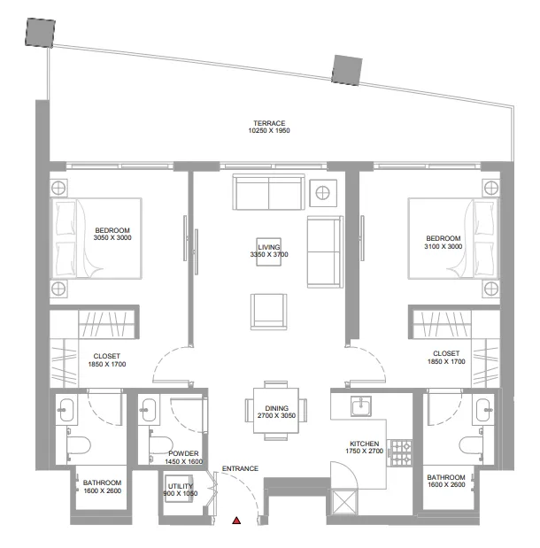 Sobha Pierside Marina Residences floor plan