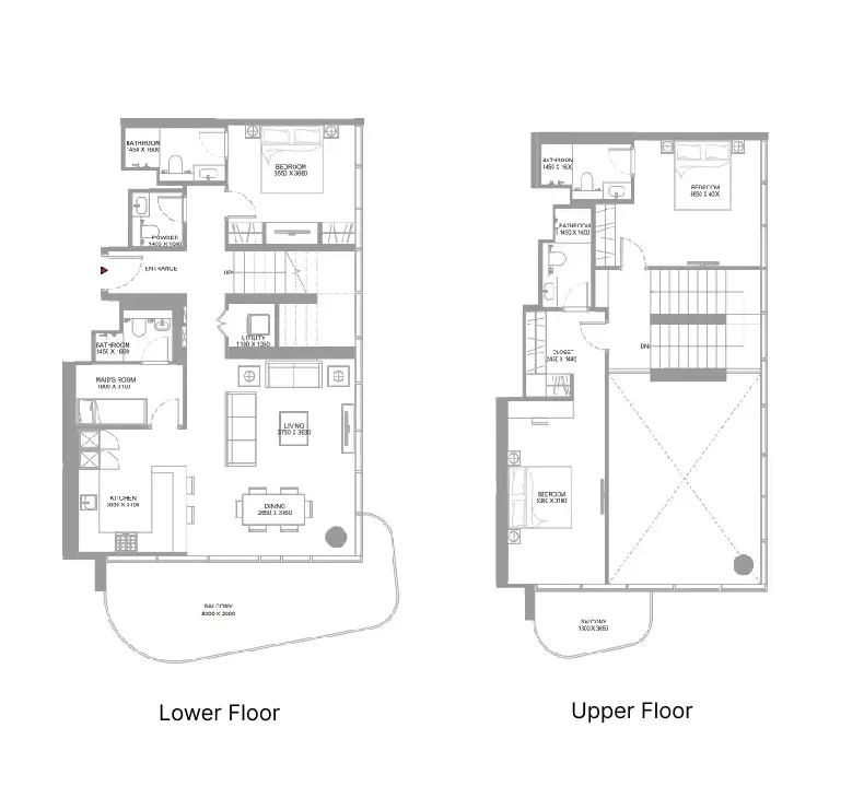 Sobha Pierside Marina Residences floor plan