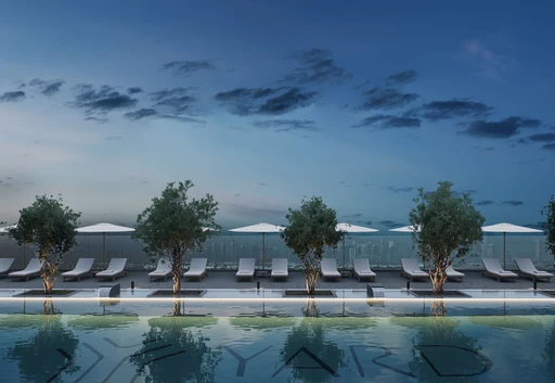 Pool amenity image at Oak Yard