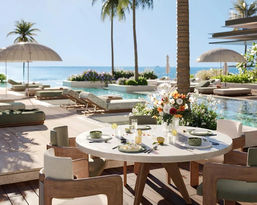 Pool Bar amenity image at Cheval Residences
