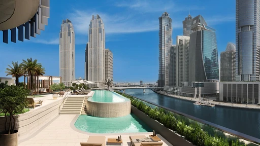 Pool Deck amenity image at One River Point