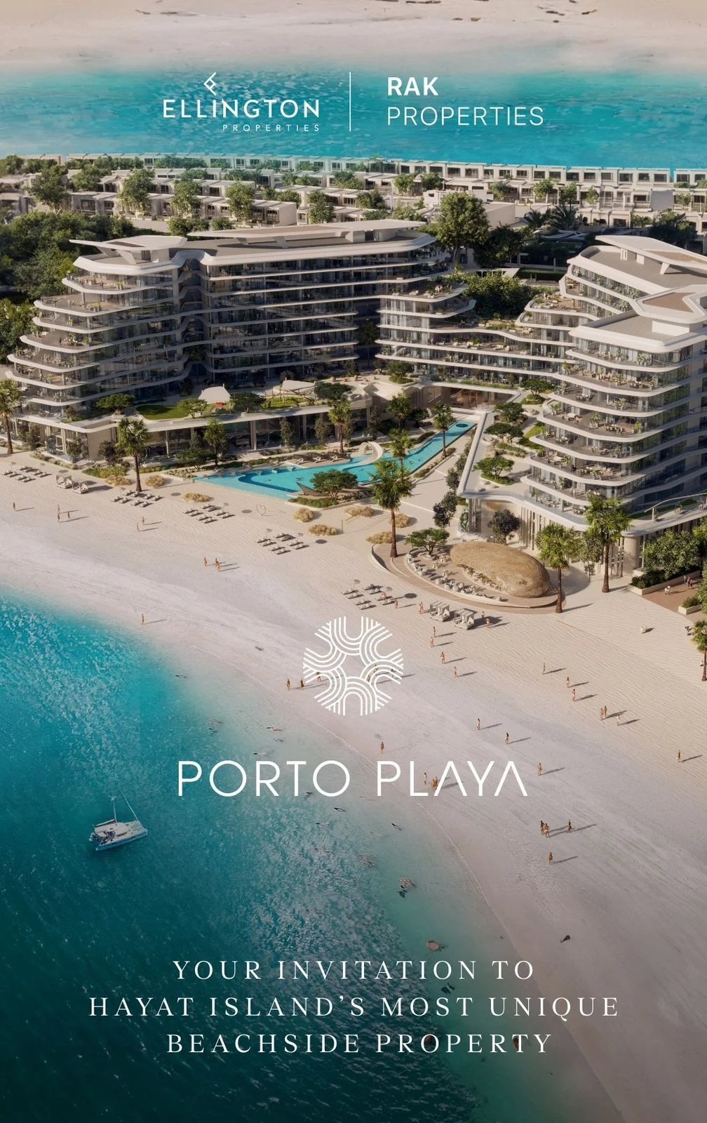 Porto Playa beachfront apartments in Mina Al Arab, Ras Al Khaimah