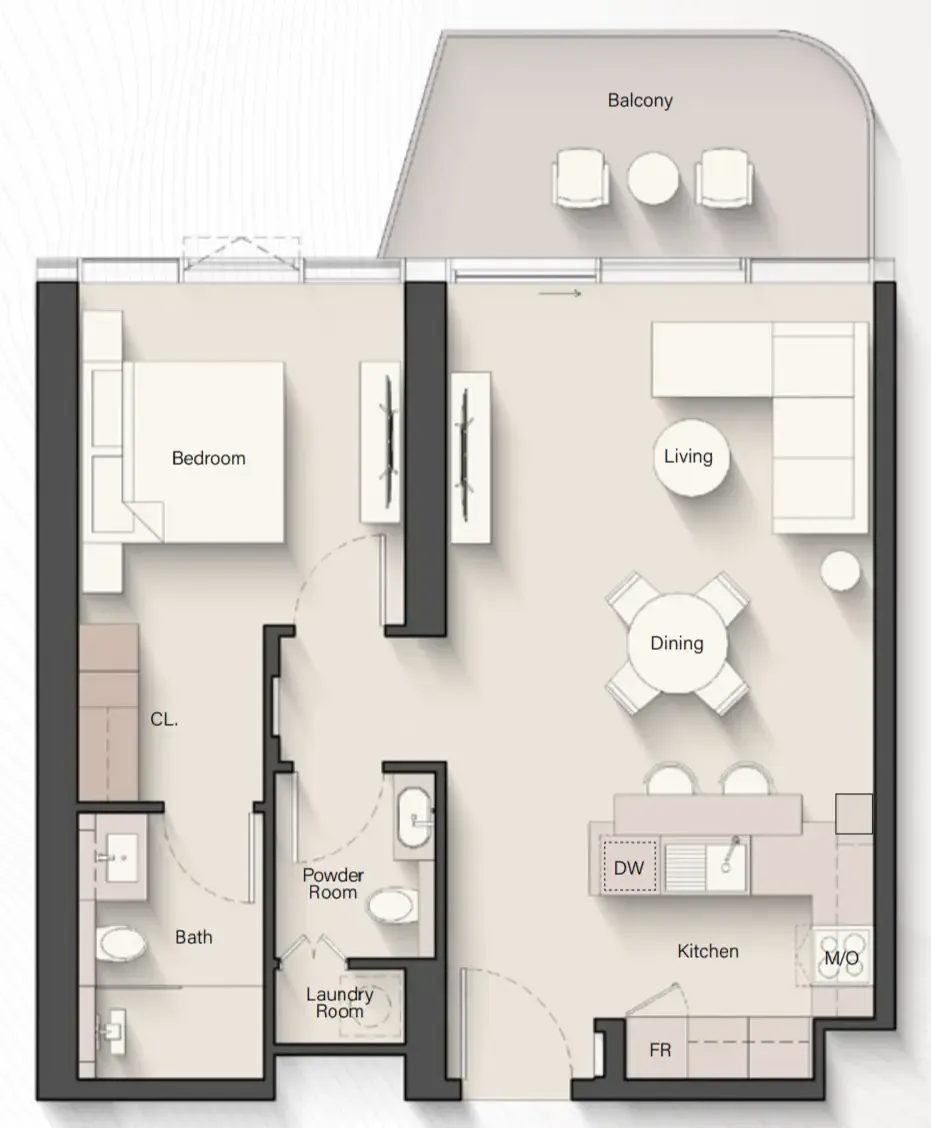 Ellington Portside Square floor plan