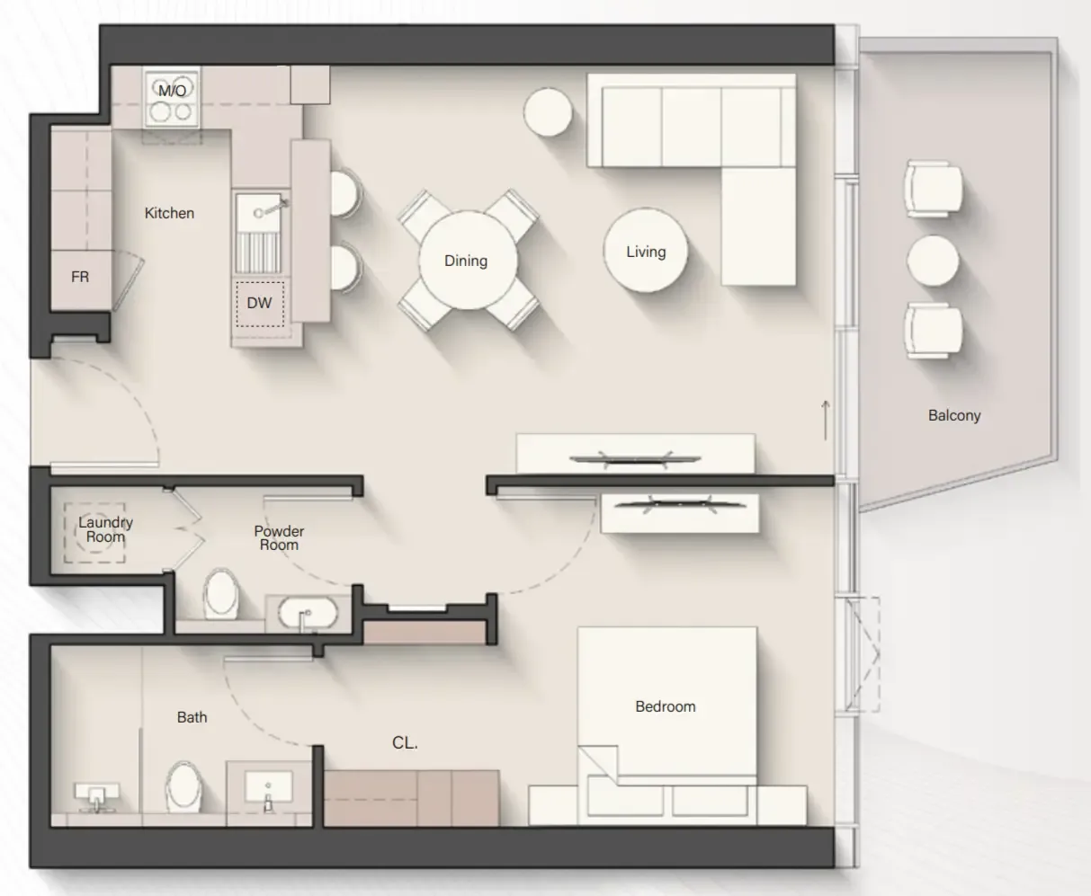 Ellington Portside Square floor plan