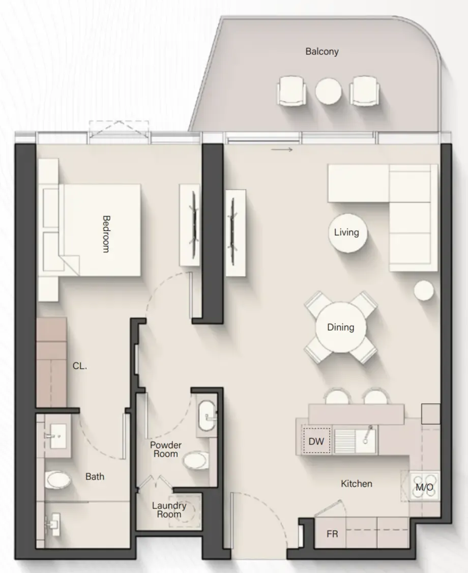 Ellington Portside Square floor plan