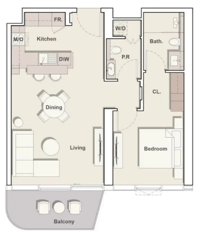 Ellington Portside Square floor plan