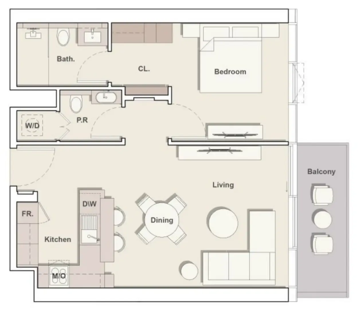 Ellington Portside Square floor plan