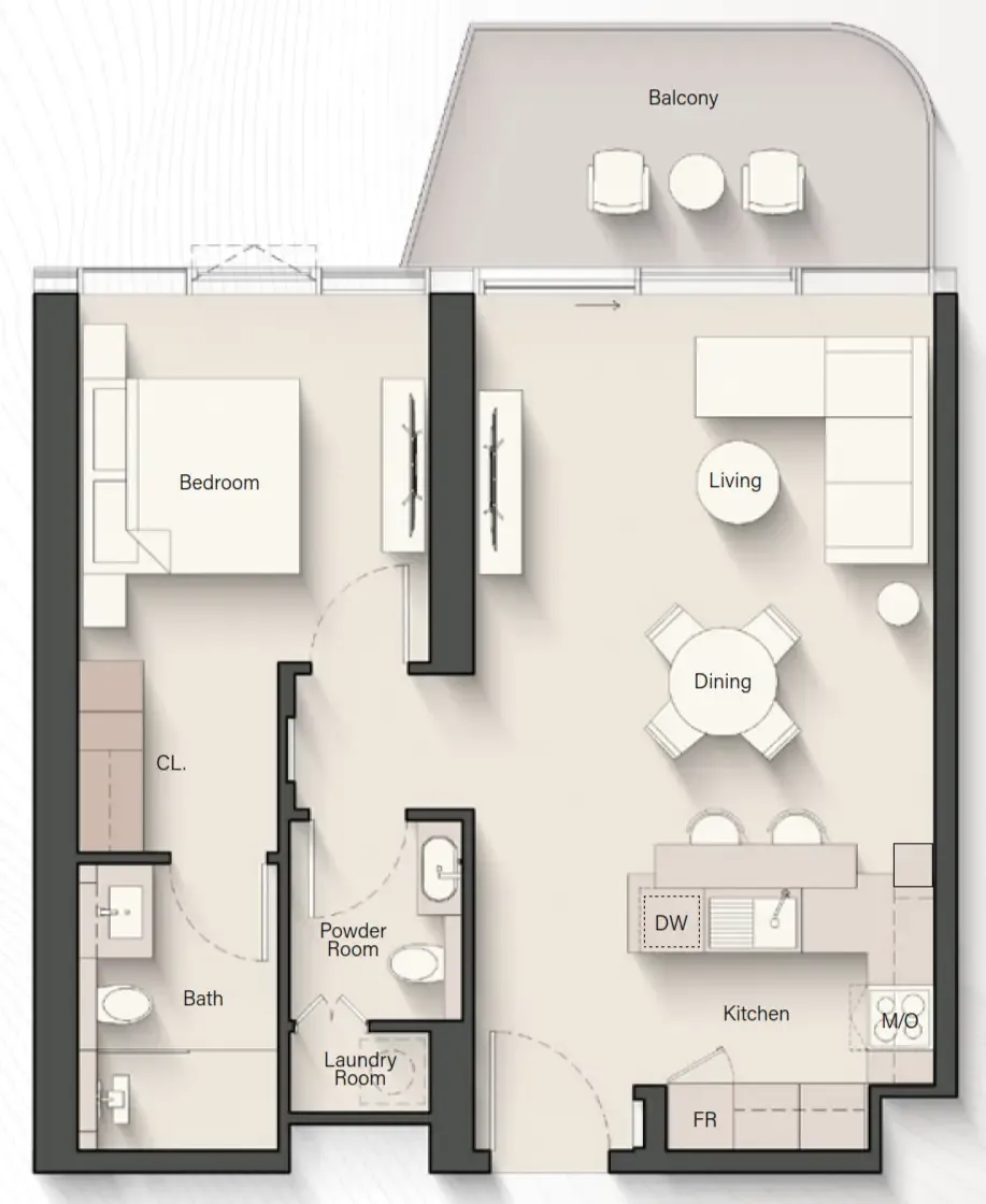 Ellington Portside Square floor plan