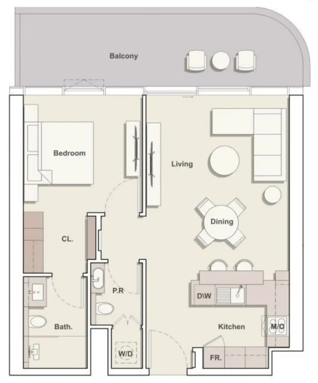 Ellington Portside Square floor plan