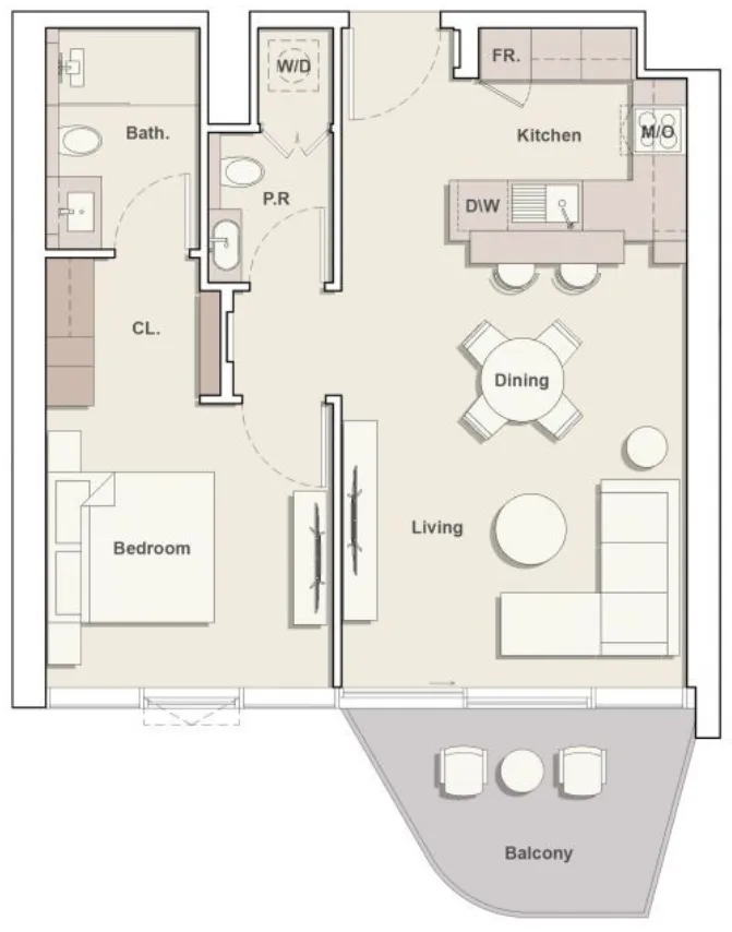 Ellington Portside Square floor plan