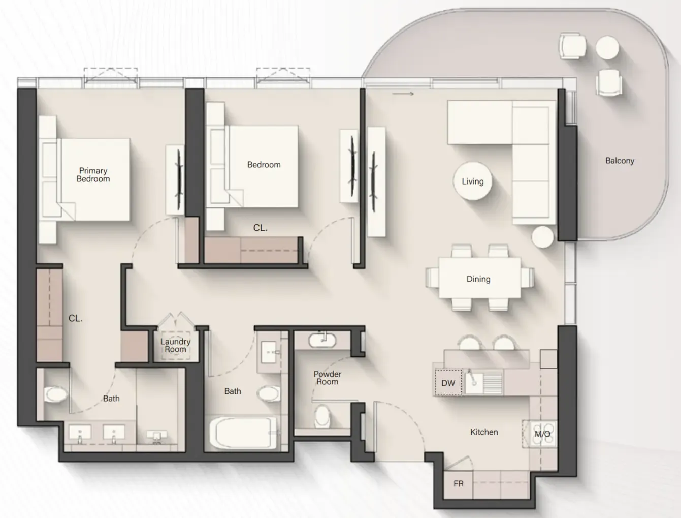 Ellington Portside Square floor plan