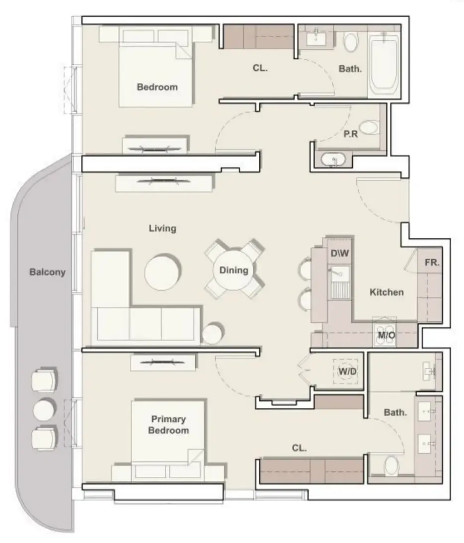 Ellington Portside Square floor plan