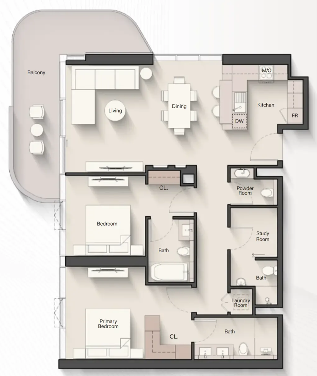 Ellington Portside Square floor plan