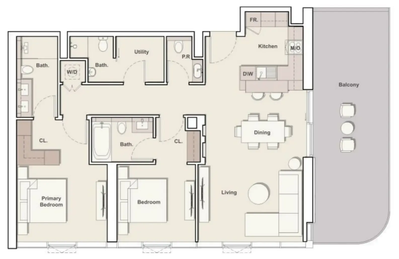 Ellington Portside Square floor plan
