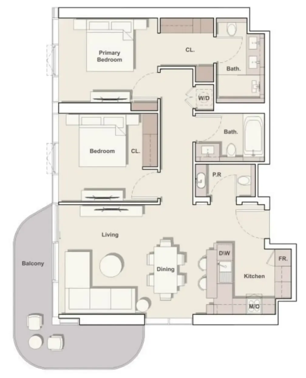 Ellington Portside Square floor plan