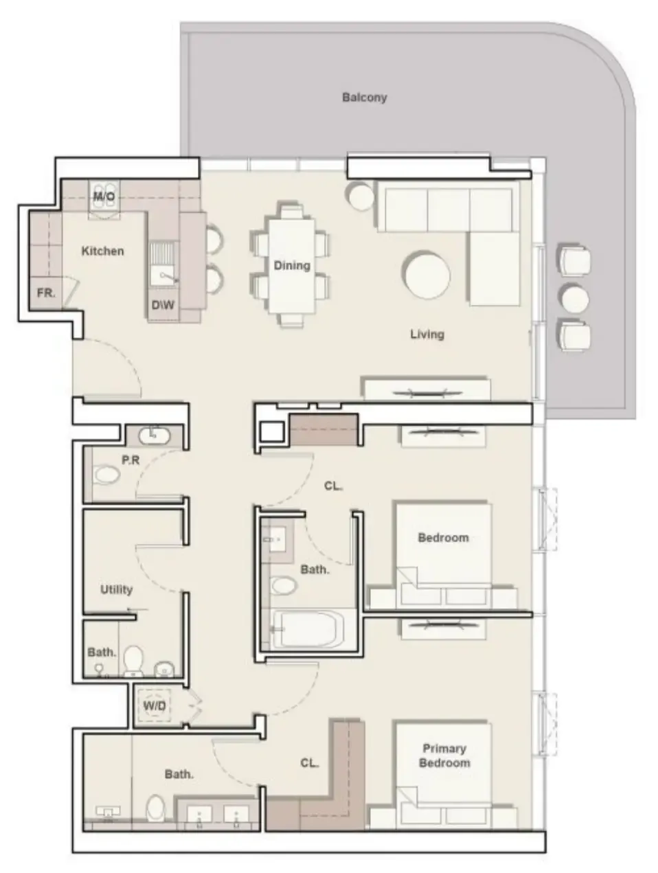 Ellington Portside Square floor plan