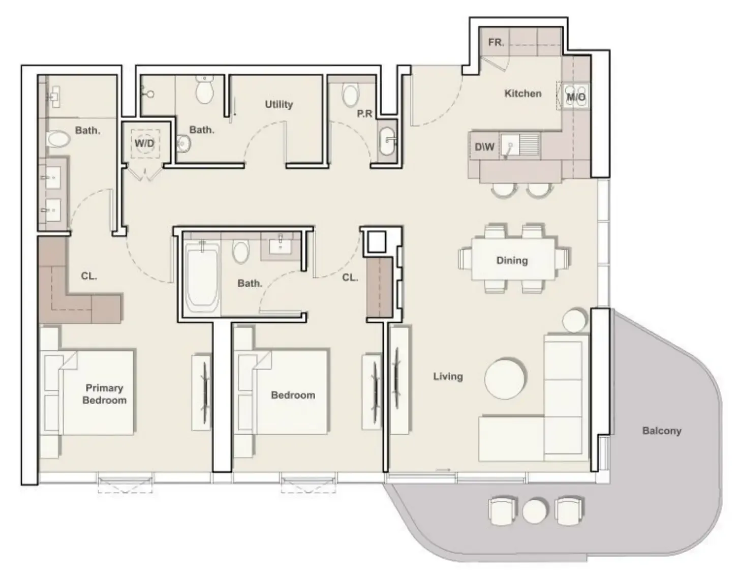 Ellington Portside Square floor plan